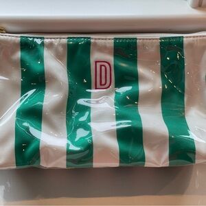 Mark & Graham Small Clear Coated Travel Pouch